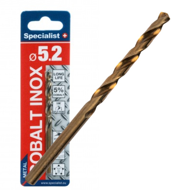 SPECIALIST+ metallipuur COBALT, 5.2 mm