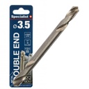 SPECIALIST+ kahepoolne metallipuur HSS, 3.5 mm, 2 tk