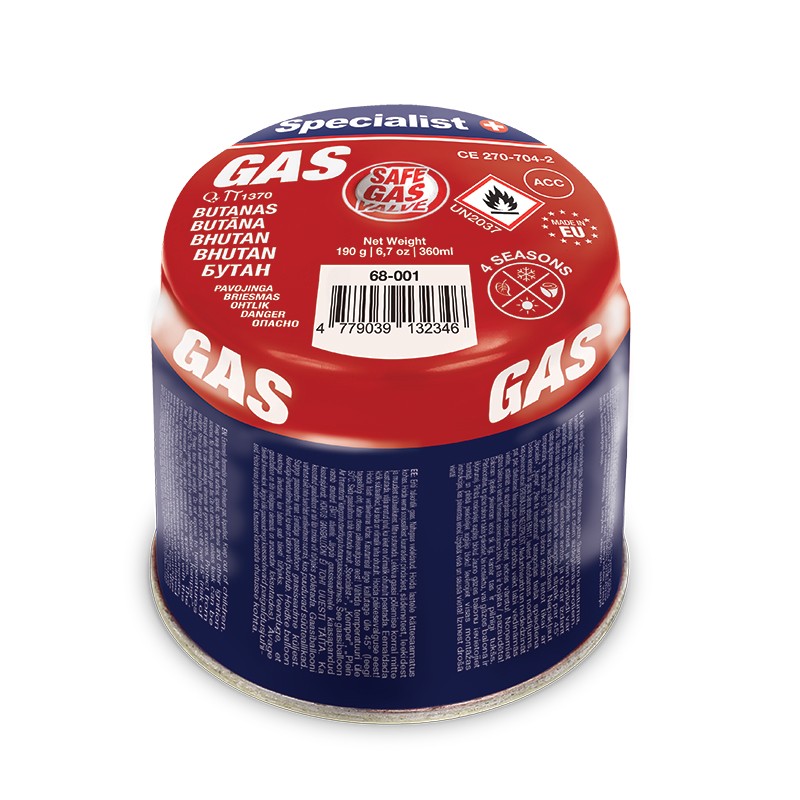 SPECIALIST+ butāna gāzes 190 g