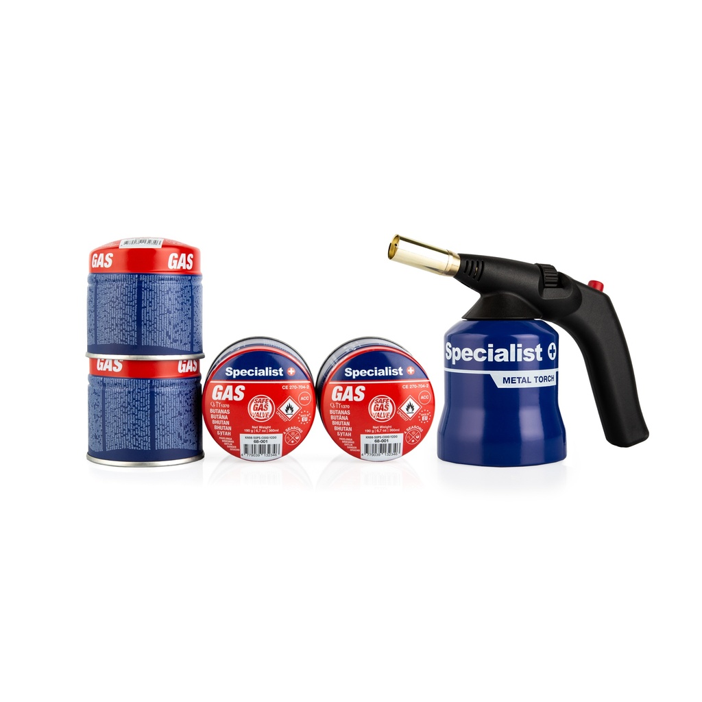 SPECIALIST+ põleti + 4 ballooni