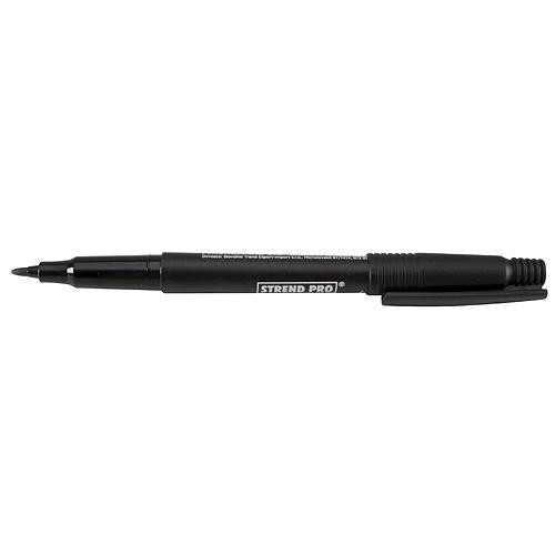 Black permanent marker thin