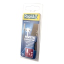 Wateproof rivets 3,2 * 8 mm, 50 pcs.
