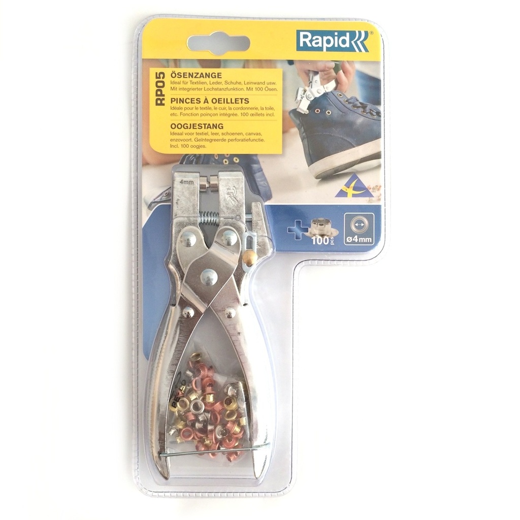 RP05 Eyelet Plier + 100 Rivets Kit