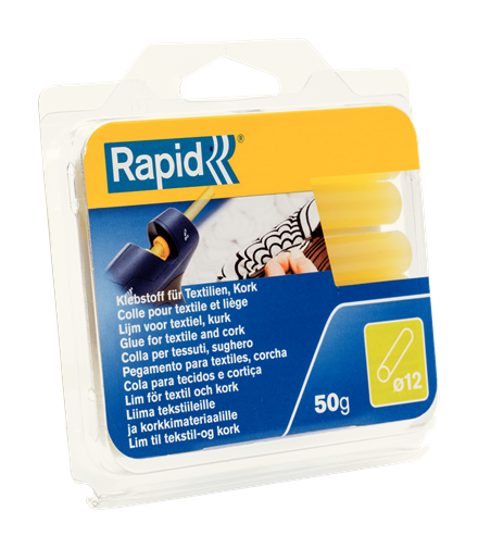 Textile glue 50 g, RAPID, 6 pcs