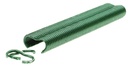 Galv Fence Hog Rings, 1100 pcs., green