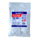 SPECIALIST+ nylon cable ties, white, 2.5x100 mm, 100 pcs