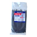 SPECIALIST+ nailonist kaabliside, must, 3.6x150 mm, 100 tk