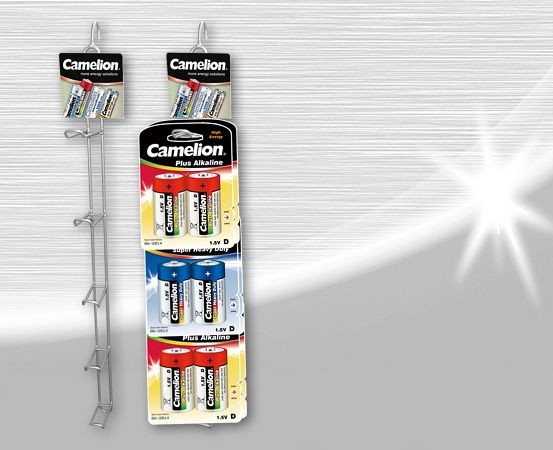 Camelion display, 5 hooks