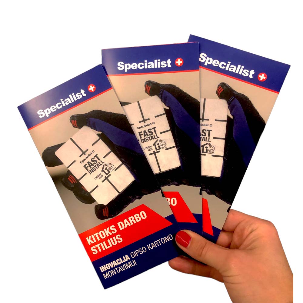 Drywall magnet leaflet LT