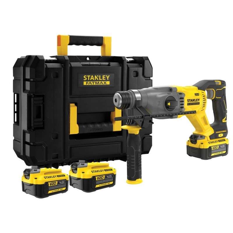 Hammer drill Stanley SFMCH900M22; 20V, 2x4,0Ah
