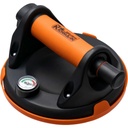 Single glass holder 150 mm up to 80 Kg.