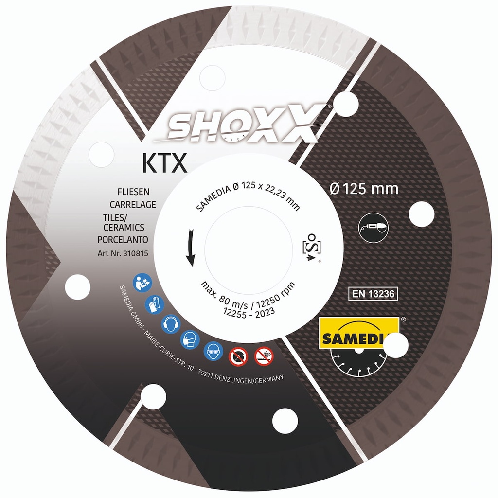 Deim. dis. „SAMEDIA" KTX 115x22/1,3