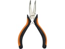 Long curved pliers, 115 mm