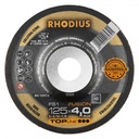 RHODIUS metalli lihvketas FS1, 125x4 mm
