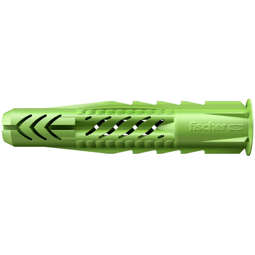 Fischer Universal plug UX Green 8 x 50 R with rim