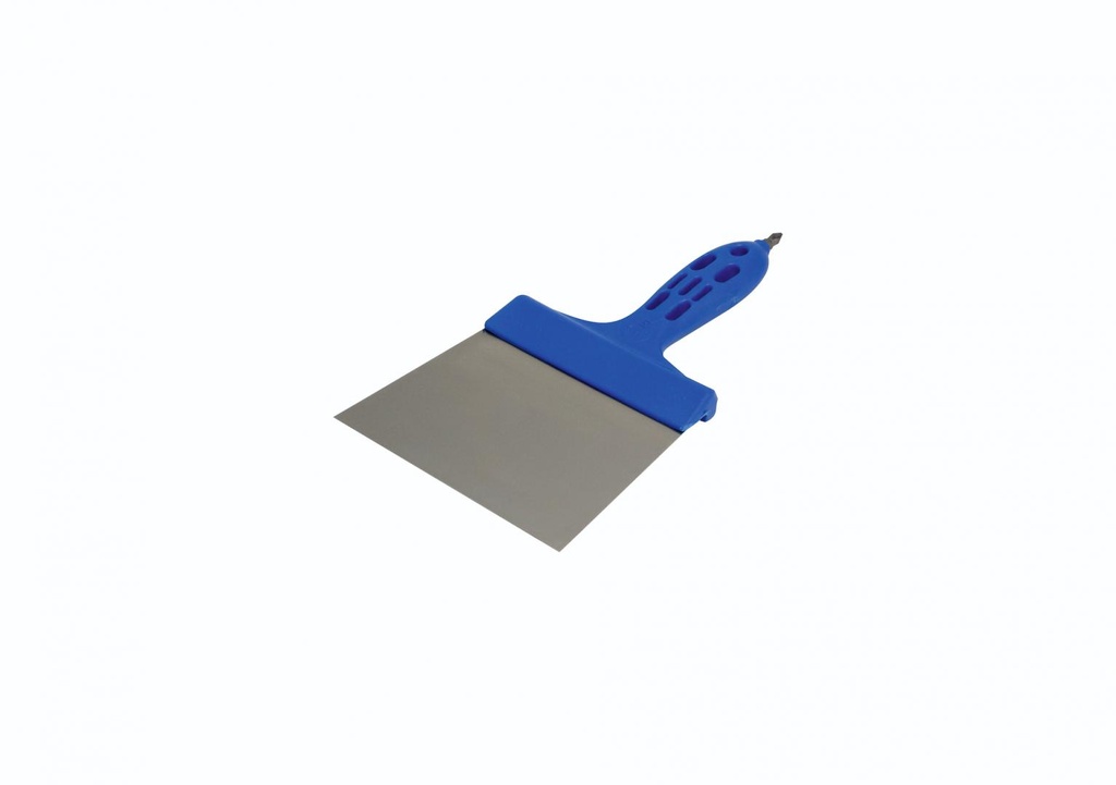 Stainless steel putty with plastic handle 150 MM