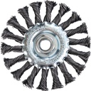 Flat twisted wire brush 115 x 22,2 mm. Richmann
