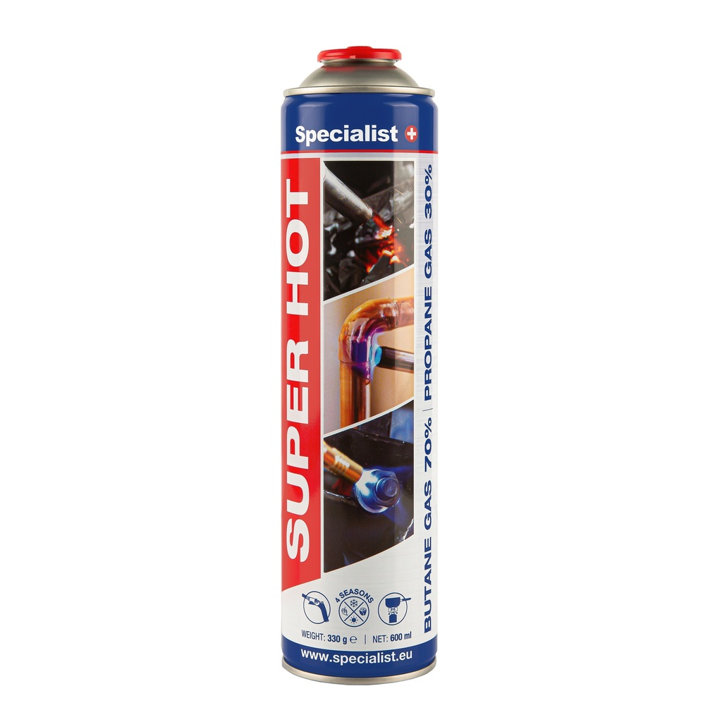 SPECIALIST+ gaas SUPER HOT, 600 ml