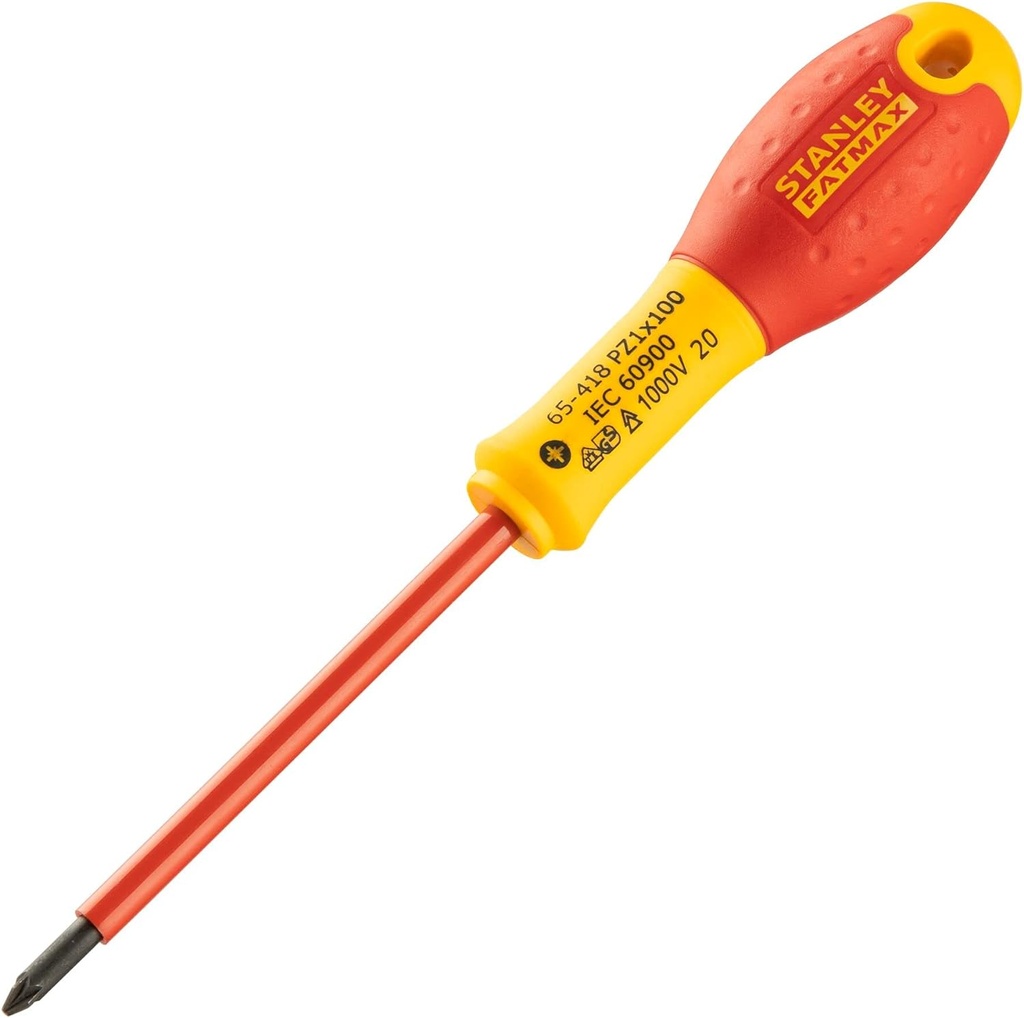 Stanley Fatmax isoleeritud kruvikeeraja VDE PZ1x100 mm, 1000V