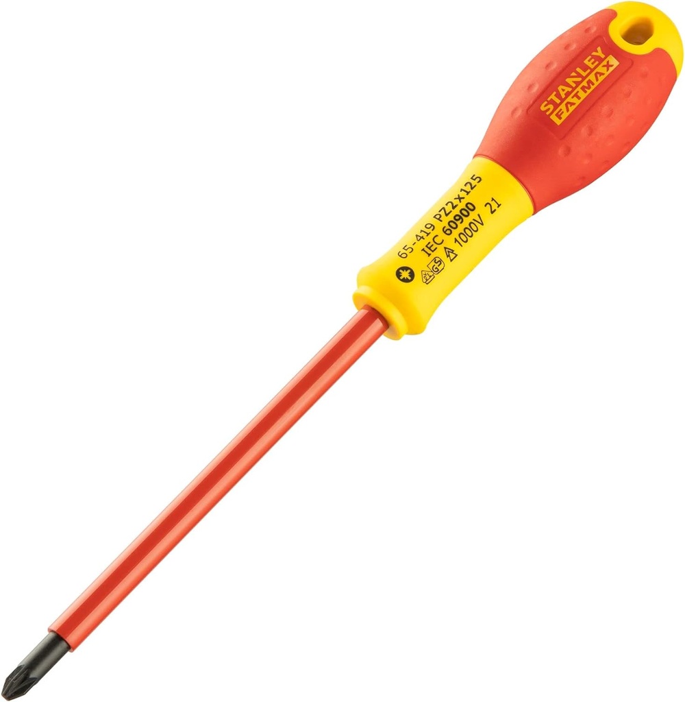 Stanley Fatmax isoleeritud kruvikeerajate komplekt VDE PZ2x125 mm, 1000V