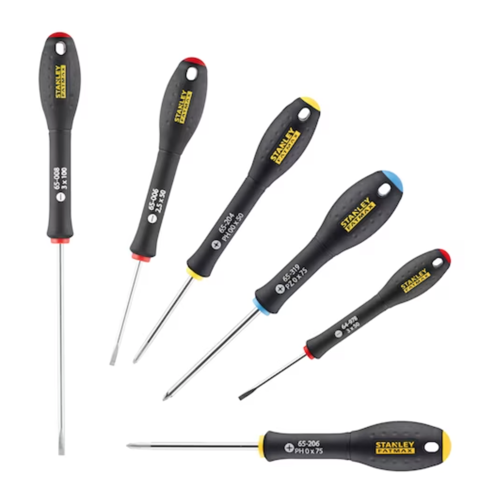 Stanley Fatmax slim Screwdriver set 6 vnt.