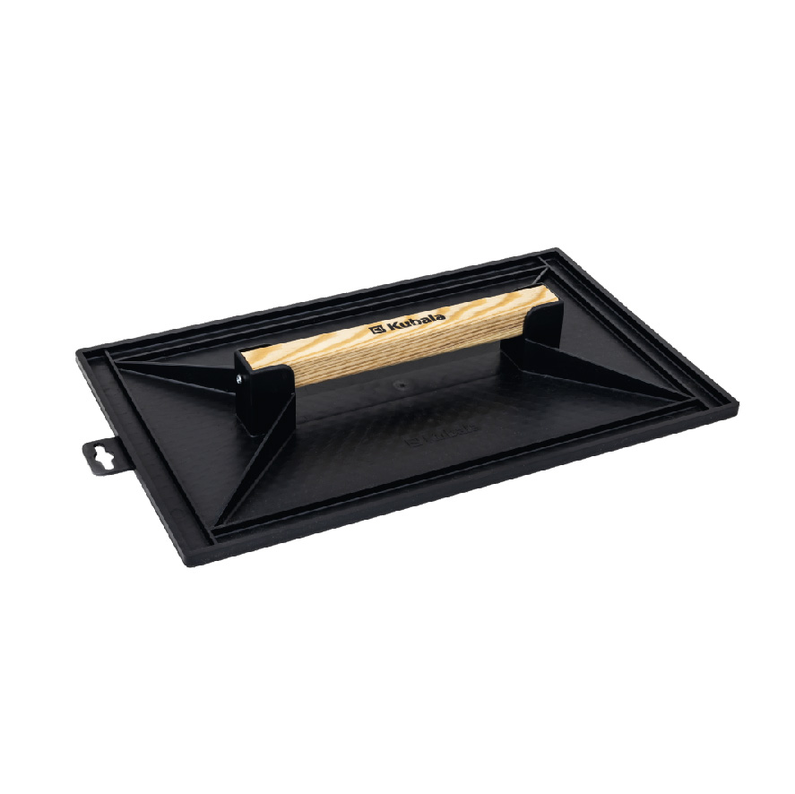 PS float for plasters, wood handle, 270x180mm