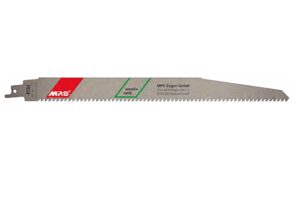 Ties. Pj. su kietmetaliu med. su vin. 280 mm 6TPI 1 vnt.