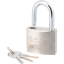 Silver padlock 50 mm