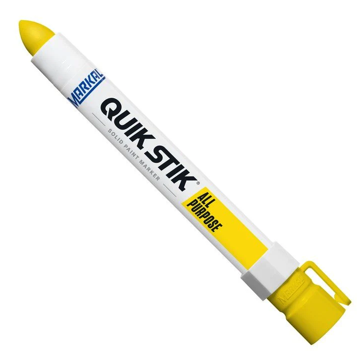 Dažų kreidelė QUIK STIK, yellow