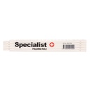 SPECIALIST+ tollipulk/joonlaud plastikust, 2 m