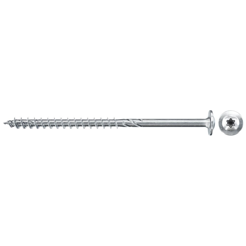 Fischer laia peaga puidukruvi FPF II WTP BC 5,0x100 mm, 100 tk
