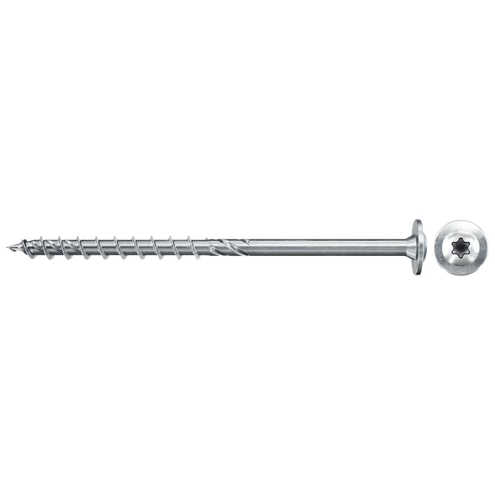 Fischer laia peaga puidukruvi FPF II WTP BC 6,0x220 mm, 100 tk