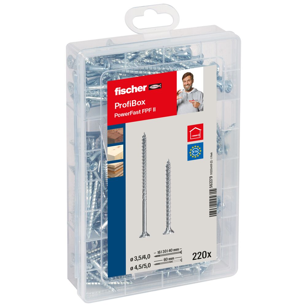Medsraigčių rinkinys PROFI-BOX PZ, 220vnt.