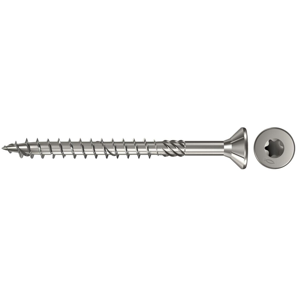 Wood screws 6,0 x 50 A4 TORX, 200 pcs.