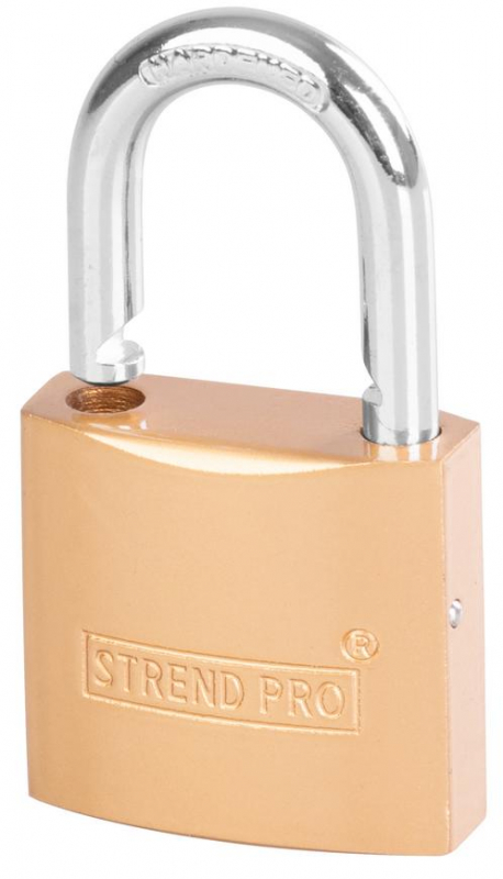 Gold padlock 38 mm