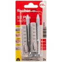 Fischer tüübel kruviga SX Plus S 14x70 mm, 2 tk