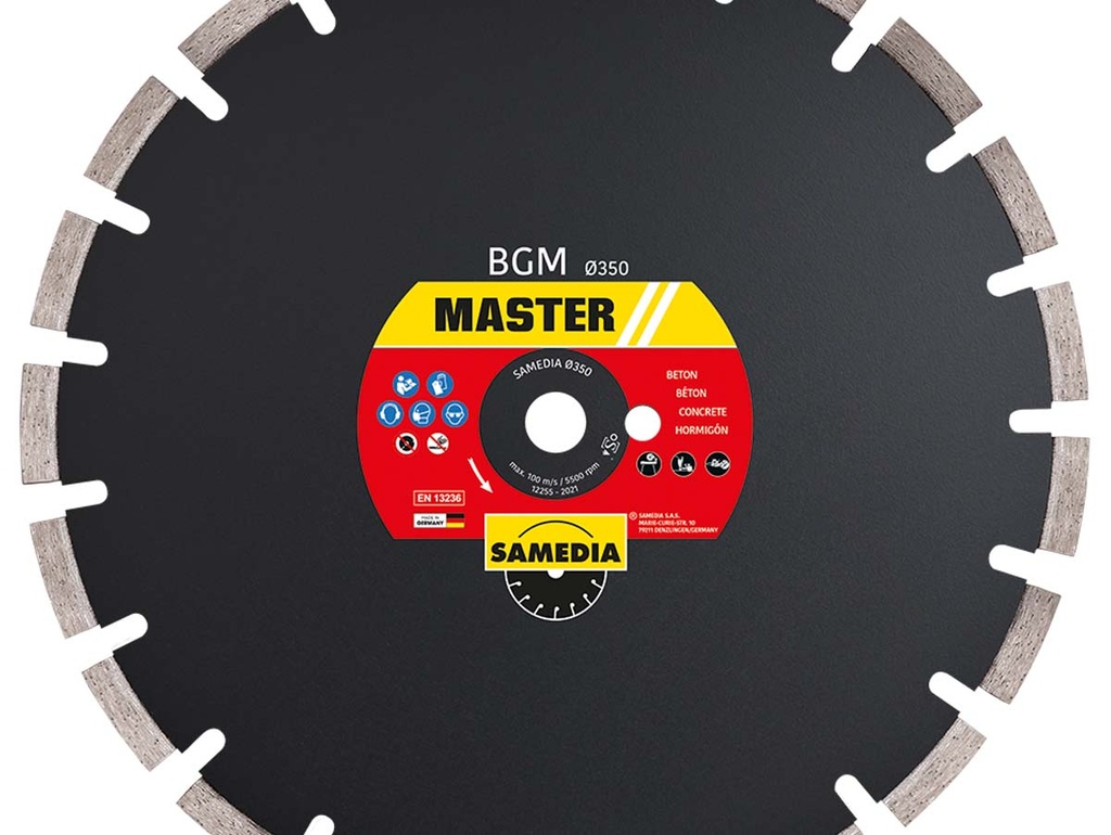 Deimantinis diskas BGM 150 x 22,23. SAMEDIA