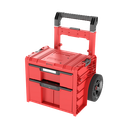 Tool box with wheels PRO 2.0 PLUS, 2 drawers, QBRICK