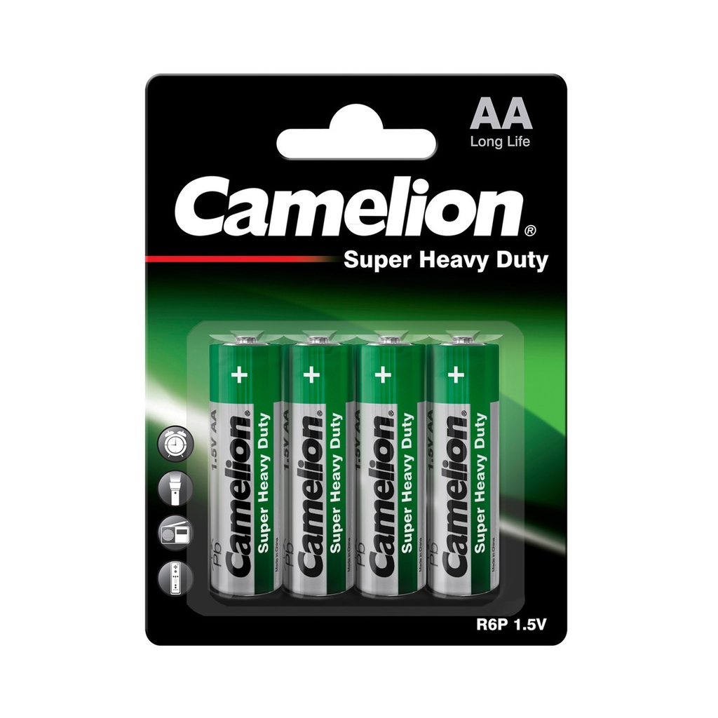 Patareid süsinik-tsink, AA, R06, B4, CAMELION, 4 tk