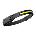 Head torch, 5W + 3W, rechargeable USB-C, ARCAS