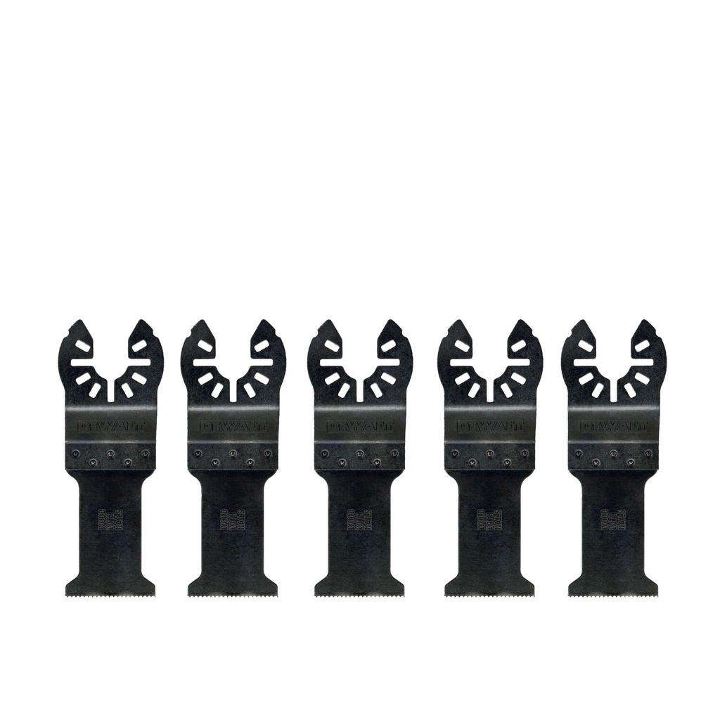 Multifunction Tool Blades 31 mm x 43 mm, DeWALT, 5 pcs