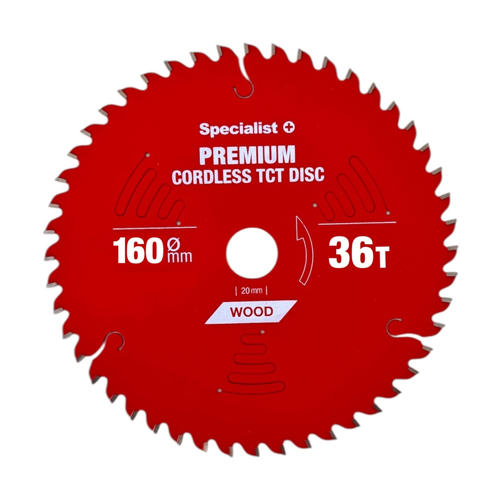 SPECIALIST+ griešanas disks Cordless 160x36Tx20mm