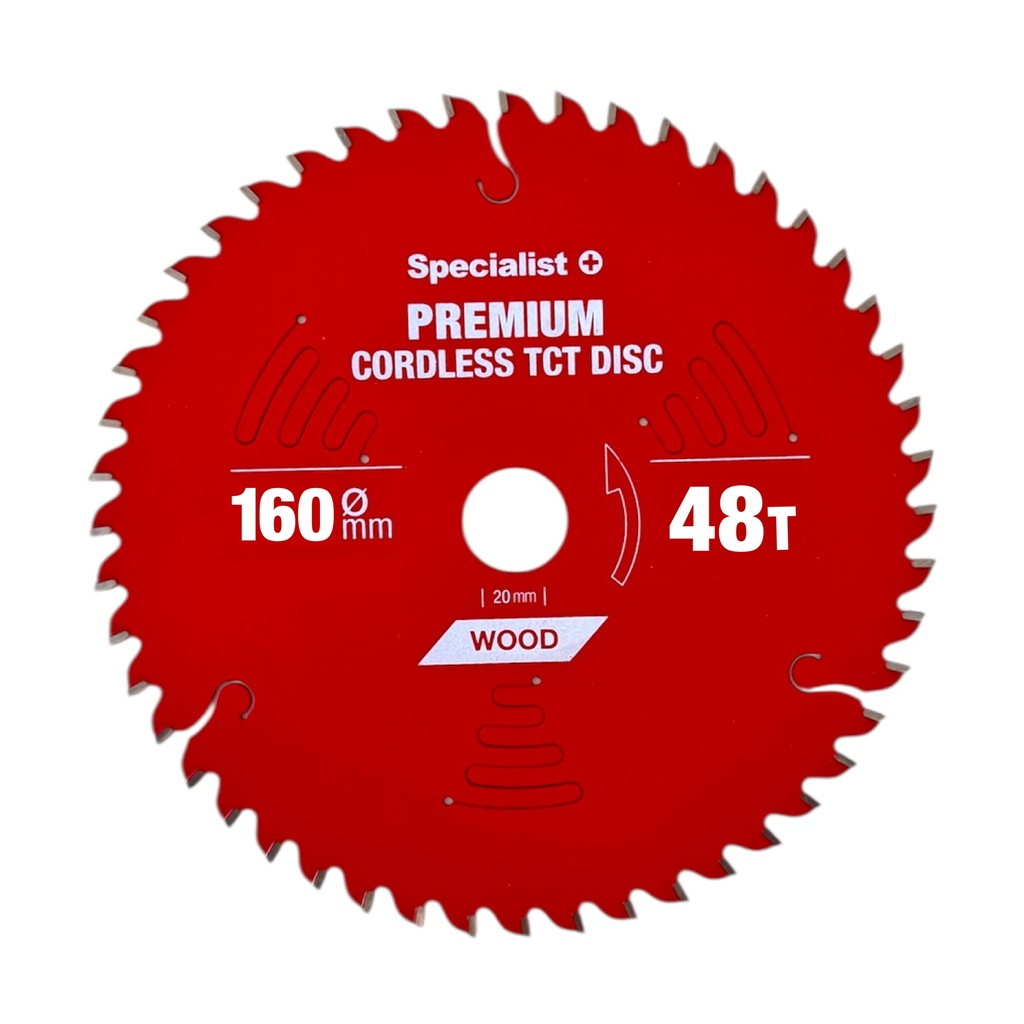 SPECIALIST+ griešanas disks Cordless 160x48Tx20mm
