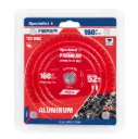 Griešanas disks 160x52Tx20mm, Aluminium PREMIUM SPECIALIST+