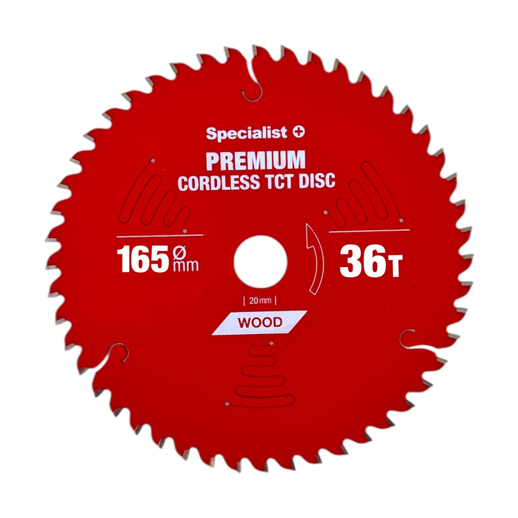 SPECIALIST+ griešanas disks Cordless 165x36Tx20mm