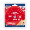 Griešanas disks 165x36Tx20mm, Cordless PREMIUM, SPECIALIST+