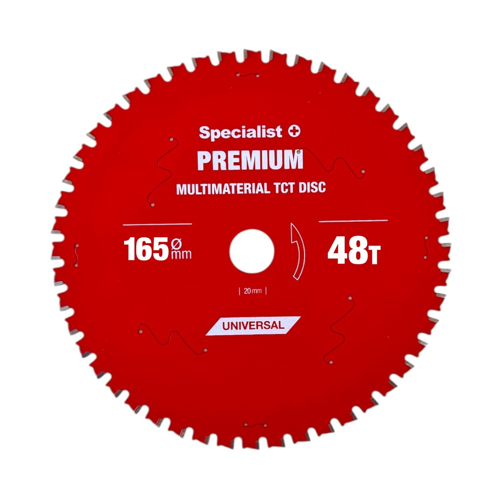 SPECIALIST+ griešanas disks Multimaterial 165x48Tx20mm