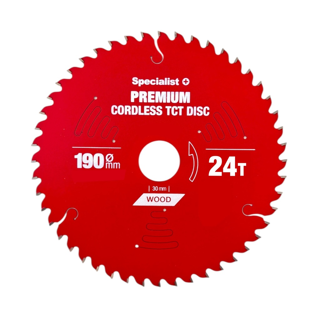 Cutting disc 190x24Tx30mm, Cordless PREMIUM, SPECIALIST+