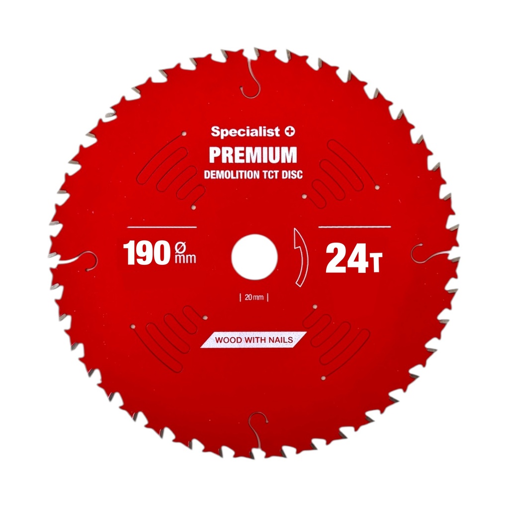 SPECIALIST+ cutting disc Demolition 190x24Tx30mm