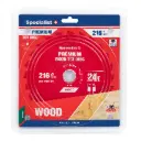 Griešanas disks 216x24Tx30mm, Wood PREMIUM, SPECIALIST+ 